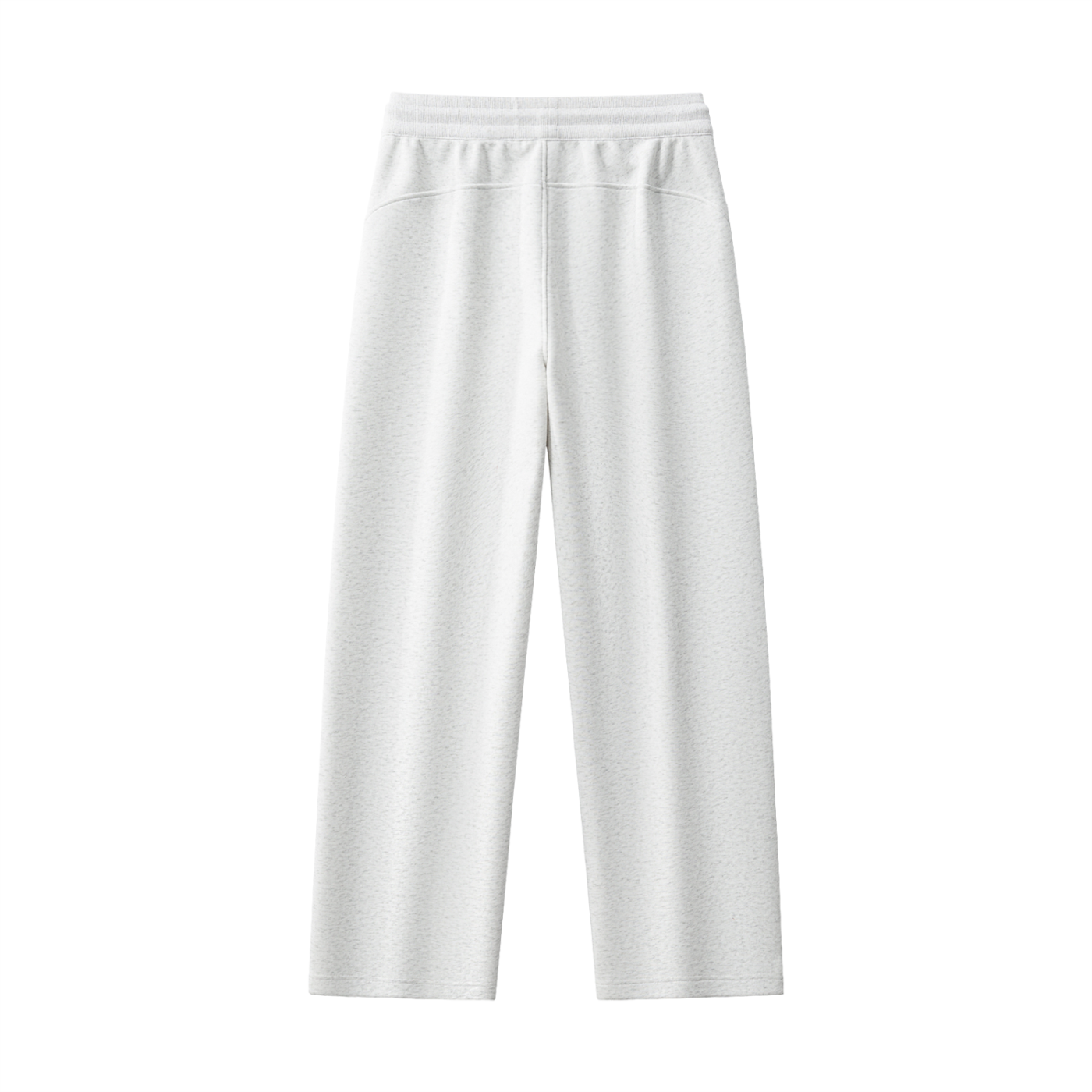 Essential Drawstring (Fossil) Straight-Leg Sweatpants
