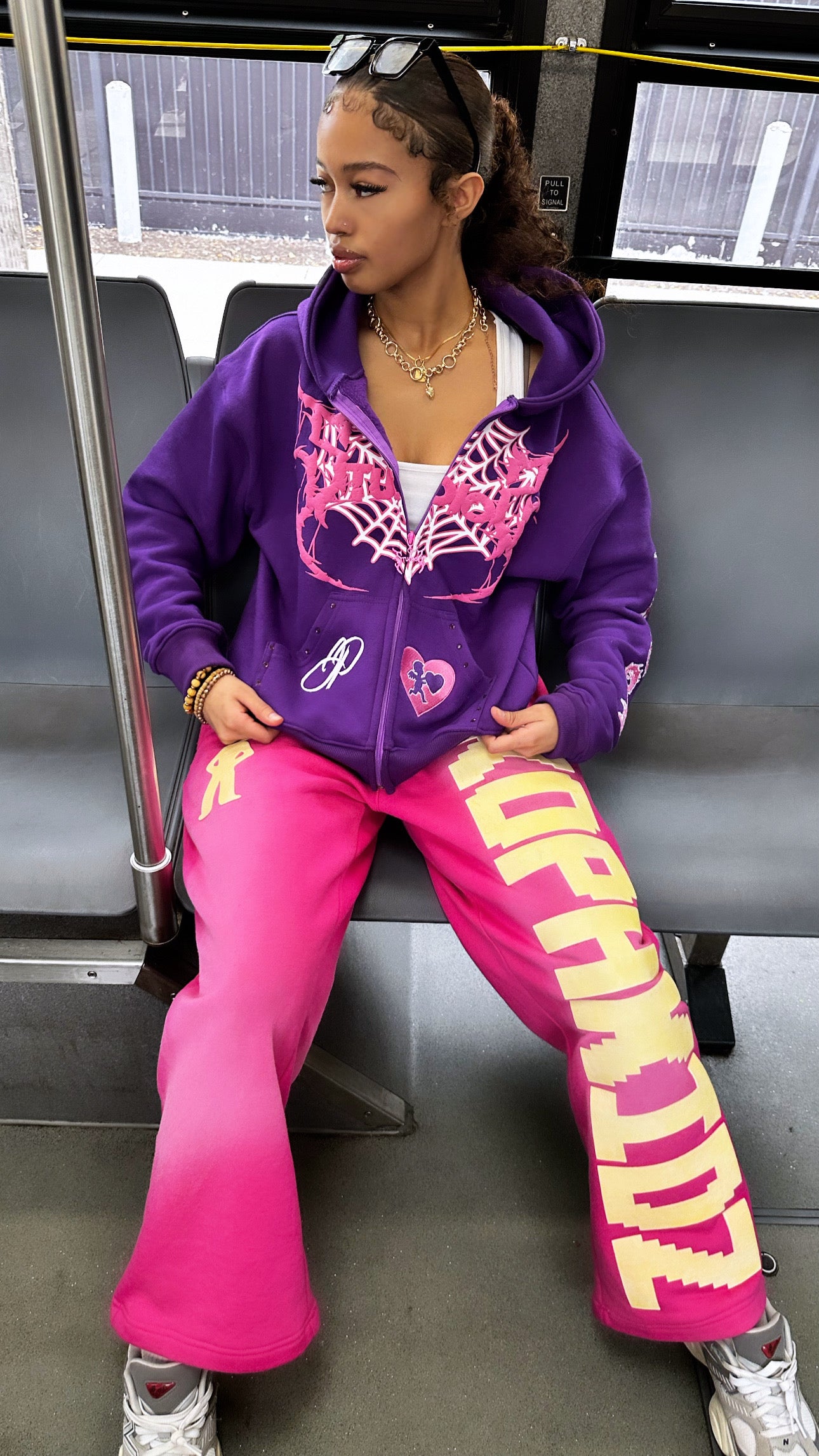 JP Studios “Crush” Zip Up