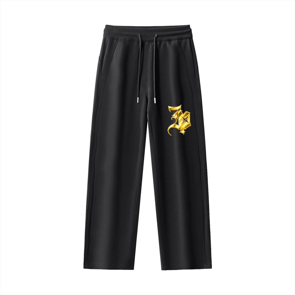 Essential Drawstring (Olympic) Straight-Leg Sweatpants