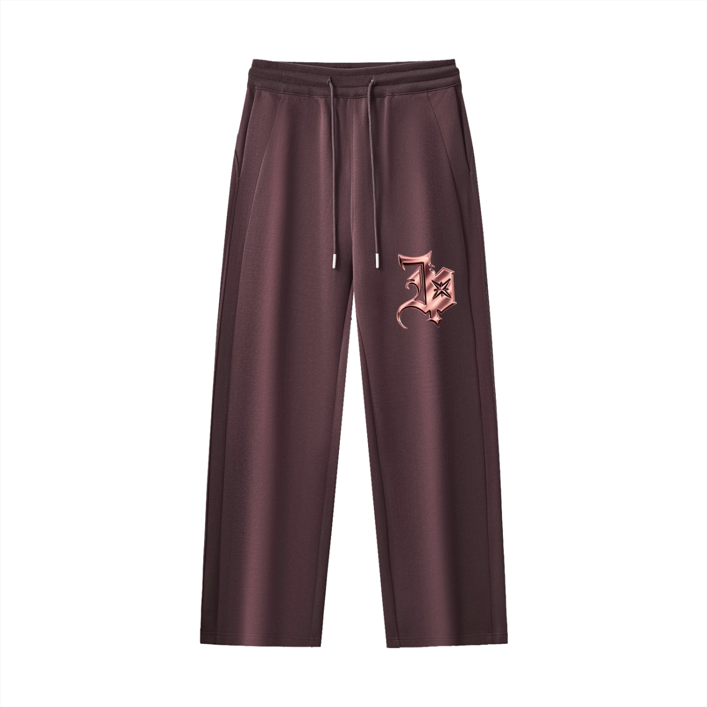 Essential Drawstring (Rosemary) Straight-Leg Sweatpants