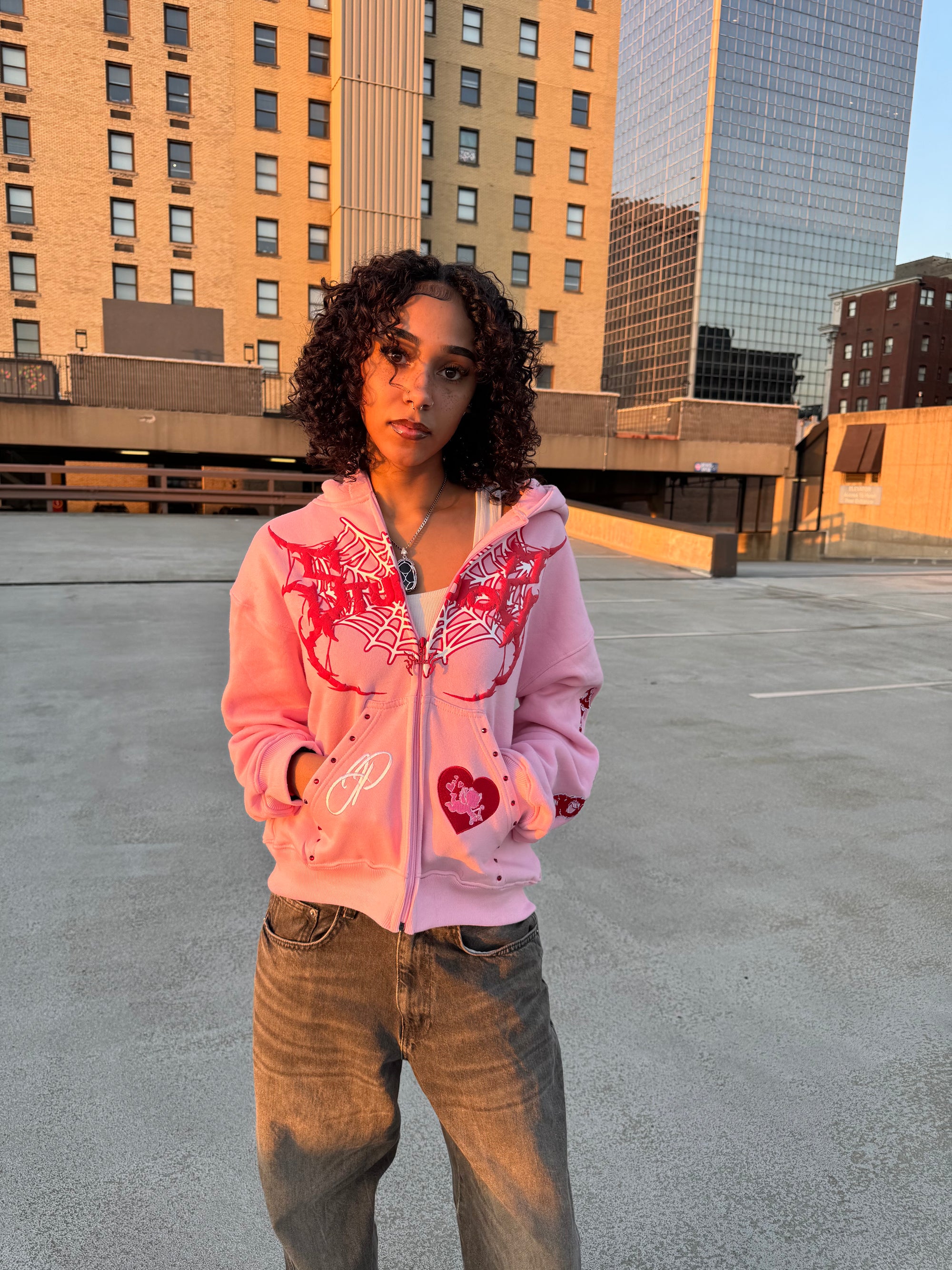 JP Studios “Cupid” Zip Up