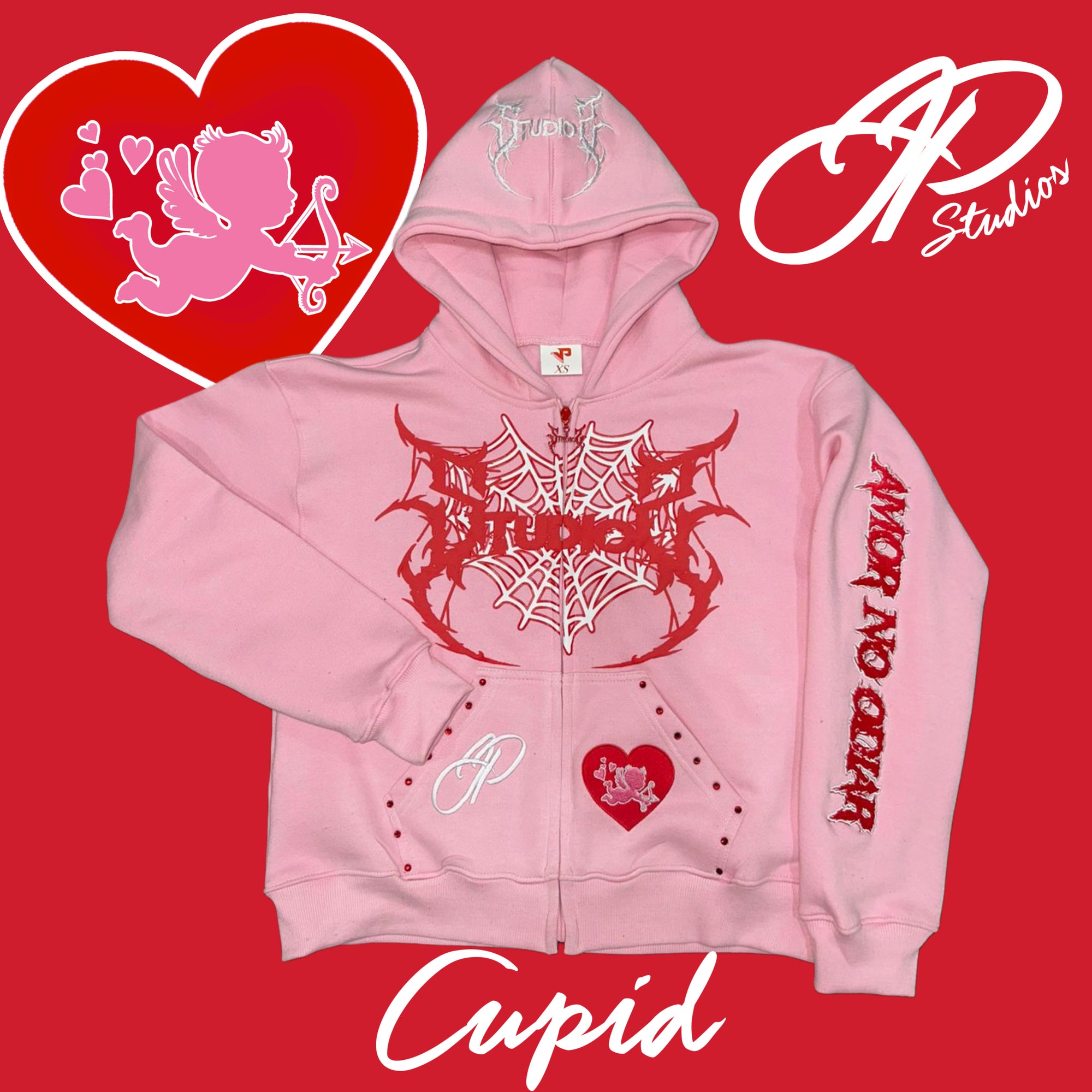 JP Studios “Cupid” Zip Up